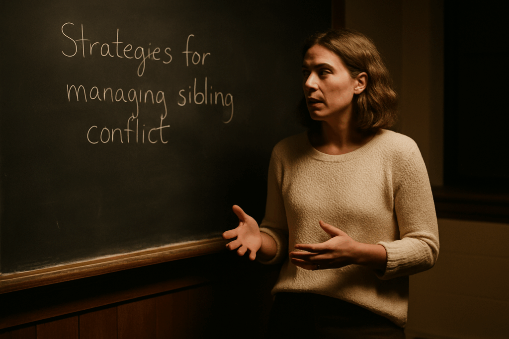 sibling rivalry tips