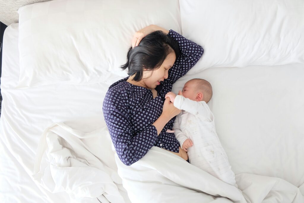improving sleep for moms